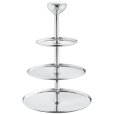 Etagere, Blankt Stål