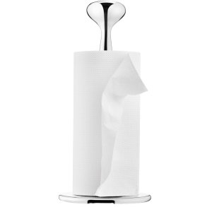 Georg Jensen Alfredo Køkkenrulleholder 32 cm, Blankt Stål