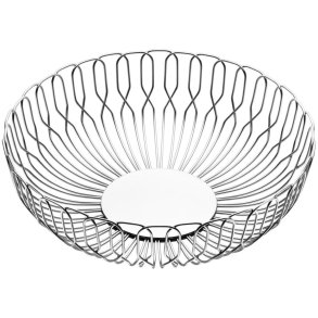 Georg Jensen Alfredo Brødkurv 26 cm, Blankt Stål
