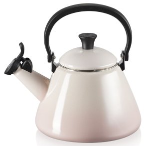 Le Creuset Kone Kedel m. Fløjte 1,6 L, Shell Pink