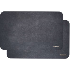 Endeavour Skærebræt 2 stk. 35,5x23,5 cm, Sort