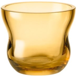 Holmegaard Calabas Fyrfadsstage H7,5 cm, Amber