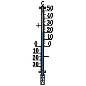 Plus Udetermometer 44 cm, Sort