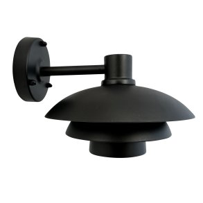 Dyberg Larsen Morph Væglampe 24 cm, Sort