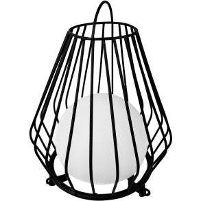 Dyberg Larsen Evesham Lanterne LED H38 cm, Sort