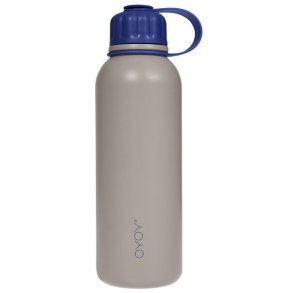 OYOY Pullo Drikkedunk 520 ml, Clay/Optic Blue