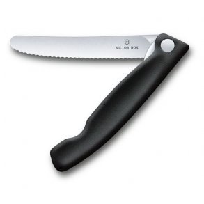 Victorinox Foldbarkniv SwissClassic 11 cm, Sort