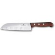 Santoku Kniv m. Luftsk&aelig;r 17 cm