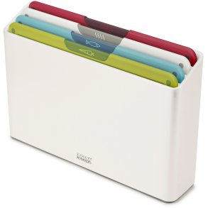 Joseph Joseph Folio Icon Skærebrætsæt 4 stk. 22x31,8 cm, Arc White