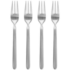 blomus STELLA Kagegafler 4 stk. 15 cm, Rustfrit Stål