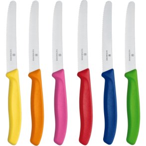 Victorinox Swiss Classic Knivsæt 6 Dele. 11 cm, Farvede