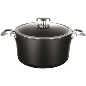 Scanpan Pro IQ Gryde m. Non-stick Belægning og Låg 24 cm/4,8 L
