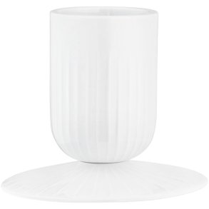 Kähler Hammershøi Bloklysestage H9,5 cm, Hvid