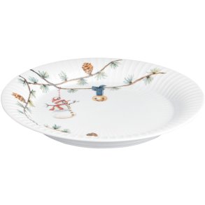 Kähler Hammershøi Christmas Tallerken 22 cm, Hvid