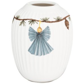 Kähler Hammershøi Christmas Vase H10,5 cm, Hvid