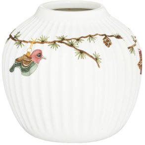 Kähler Hammershøi Christmas Vase H13 cm, Hvid