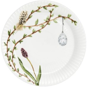 Kähler Hammershøi Spring Tallerken 22 cm, Hvid