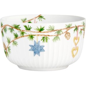 Kähler Hammershøi Christmas Skål Ø12 cm, Hvid