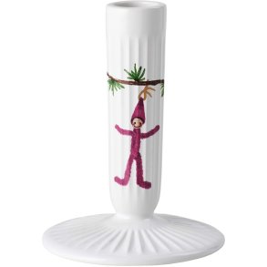 Kähler Hammershøi Christmas Lysestage H12 cm, Hvid