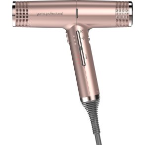 GA.MA Professional IQ Hårtørrer, Guld/Rosa