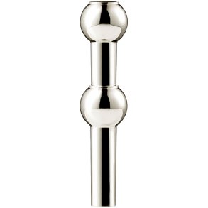 STOFF Nagel Vase H10 cm, Krom