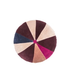 Cozy Living Rosie Patchworkpude Ø40 cm, Rose
