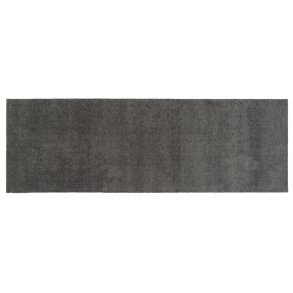 Tica Copenhagen Uni Color Smudsmåtte 67x200 cm, Steelgrey
