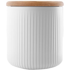 Eva Trio Legio Nova Opbevaringskrukke 0,7 L/H12,5 cm, Hvid