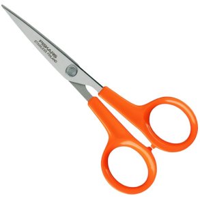 Fiskars Classic Saks m. Micro spids 13 cm, Orange