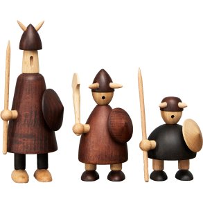 Andersen Furniture The Vikings of Denmark 3 stk, Bejdset Bøg