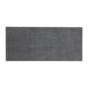 Tica Copenhagen Uni Color Smudsmåtte 67x150 cm, Steelgrey