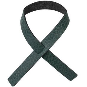 LIND DNA Loop Recycled Læder Servietring 4 stk, Hippo Pastelgrøn