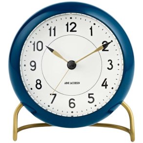 Arne Jacobsen Station Bordur m. Alarm Ø11 cm, Petroleum