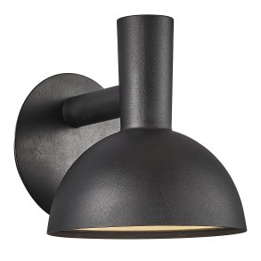 Nordlux Arki Væglampe Ø20 cm, Sort