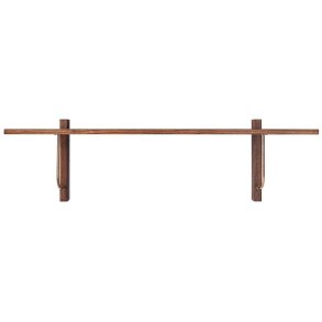 Audo Copenhagen Corbel Hylde 100 cm, Mørkbejdset Eg
