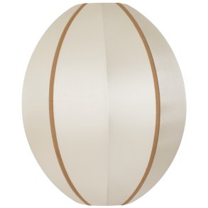 Oi Soi Oi Indochina Lampeskærm Oval Ø35 cm, Offwhite/Amber