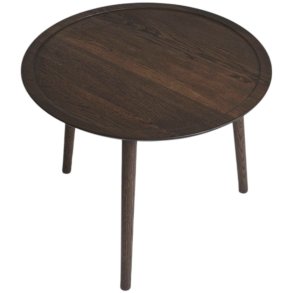 Ro Collection Dodona Sofabord Ø60 cm, Røget Eg