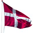 Luksus Dannebrogsflag til 10 m