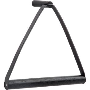 EKTA Living Håndklædeholder 25 cm, Sort Eg