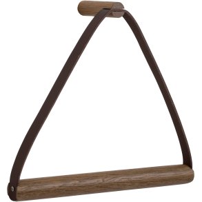 EKTA Living Håndklædeholder 25 cm, Røget Eg