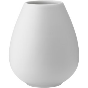 Knabstrup Keramik Earth Vase 24 cm, Kalkhvid
