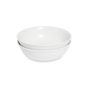 Kay Bojesen Kay Dyb Tallerken 2 stk. 19 cm, Hvid