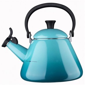 Le Creuset Kone Kedel m. Fløjte 1,6 L, Caribbean