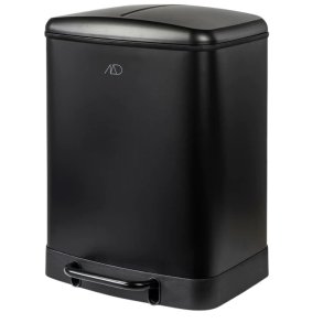 Mette Ditmer Wonda Affaldsspand 12 + 12 L, Sort