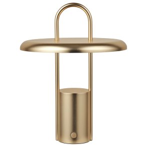 Stelton Pier Trådløs Bordlampe H25 cm, Messing