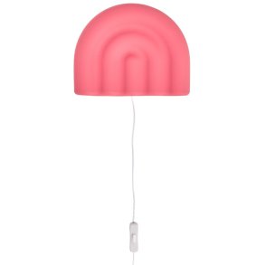 OYOY Mini Væglampe Rainbow 24 cm, Cherry Red