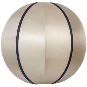 Oi Soi Oi Indochina Classic Lampeskærm Rund Ø30 cm, Kit/Sort