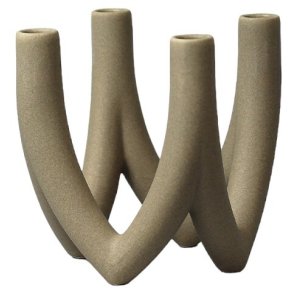 Ro Collection Chandelier Lysestage 14 cm, Light stone