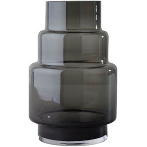 Ro Collection Hurricane Vase no. 69 H31 cm, Smoked Grey