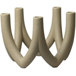 Ro Collection Chandelier Lysestage 24 cm, Light stone
